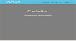 Desktop Screenshot of cscbooksaver.com